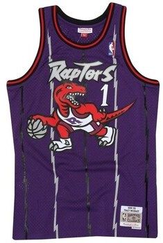 Tričká s krátkym rukávom Mitchell And Ness  Nba Toronto Raptors Tracy Mcgrady Swingman Jersey