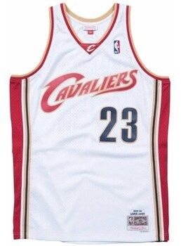 Tričká s krátkym rukávom Mitchell And Ness  Nba Cleveland Cavaliers 0304 Lebron James Swingman