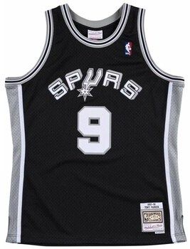 Tričká s krátkym rukávom Mitchell And Ness  Nba San Antonio Spurs Tony Parker Swingman Jersey