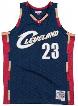 Tričká s krátkym rukávom Mitchell And Ness  Cleveland Cavaliers Lebron James Nba 0809