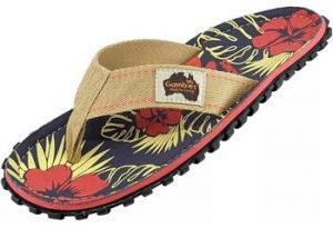 Žabky Gumbies  Islander Denim Hibiscus