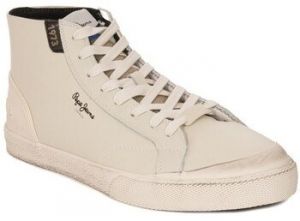 Polokozačky Pepe jeans  Kenton Vintage White
