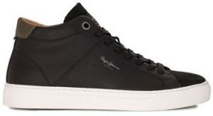 Polokozačky Pepe jeans  Joe Cup Half Boot Black