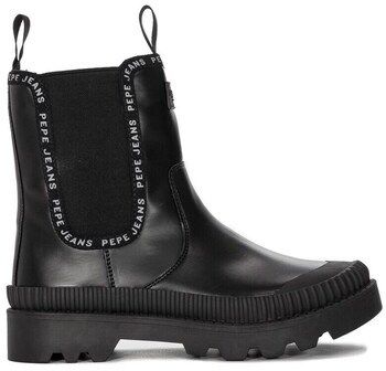Čižmičky Pepe jeans  Gum Chelsea Black