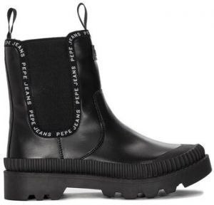 Čižmičky Pepe jeans  Gum Chelsea Black