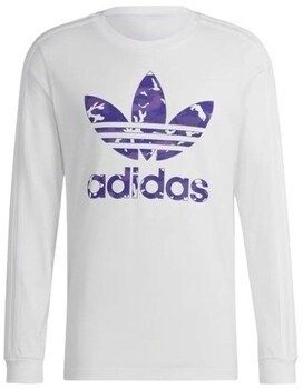 Tričká s krátkym rukávom adidas  Camo Str LS Tee