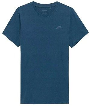 Tričká s krátkym rukávom 4F  SS23TTSHM536DENIM