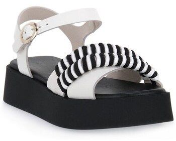 Sandále Frau  London Nero Bianco