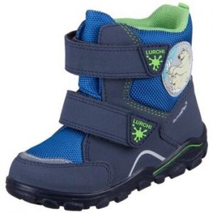 Obuv do snehu Lurchi  Kalle Dark Blue Applegreen Textil