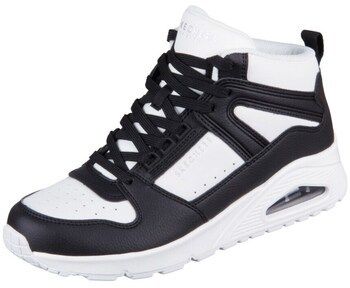 Polokozačky Skechers  Uno High Regards Wbk Wbk