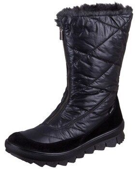 Obuv do snehu Legero  Novara Schwarz Velours Textil Gtx