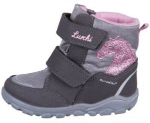 Obuv do snehu Lurchi  Kalea Grey Pink Textil