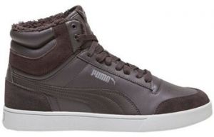 Členkové tenisky Puma  Shuffle Mid Fur Flat