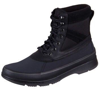 Členkové tenisky Sorel  Ankeny Ii Boot Black Jet Suede Leather Textil