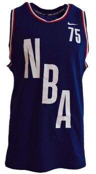 Tričká s krátkym rukávom Nike  N31 Courtside Dna Tank Top College Navy