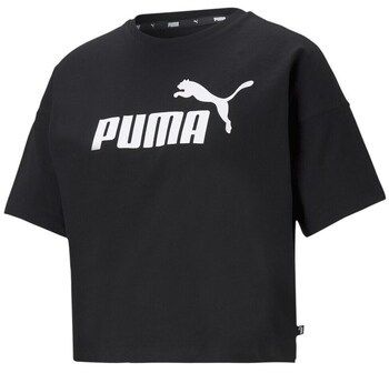 Tričká s krátkym rukávom Puma  Ess Cropped Logo