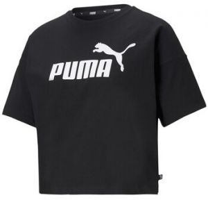 Tričká s krátkym rukávom Puma  Ess Cropped Logo