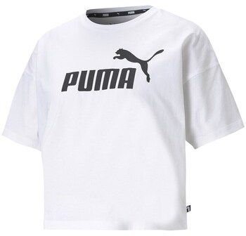 Tričká s krátkym rukávom Puma  Ess Cropped Logo