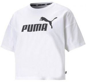 Tričká s krátkym rukávom Puma  Ess Cropped Logo