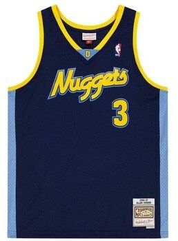 Tričká s krátkym rukávom Mitchell And Ness  Nba Swingman Denver Nuggets Allen Iverson