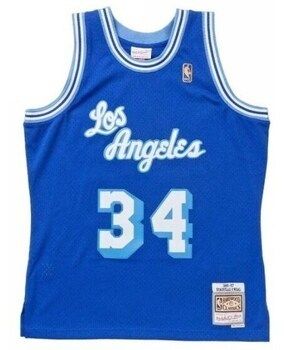 Tričká s krátkym rukávom Mitchell And Ness  Nba Swingman Los Angeles Lakers Shaquille O'neal