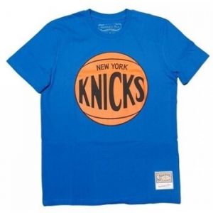 Tričká s krátkym rukávom Mitchell And Ness  New York Knicks Team Logo