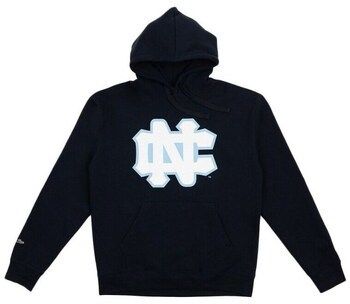 Mikiny Mitchell And Ness  University Of North Carolina Ncaa Large Logo Hoody
