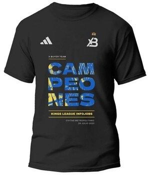 Tričká s krátkym rukávom adidas  Campeón Split 2 Kings League