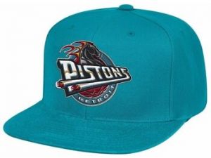 Šiltovky Mitchell And Ness  Nba Team Ground Detroit Pistons