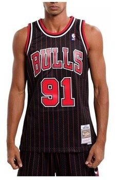 Tričká s krátkym rukávom Mitchell And Ness  SMJYGS18150CBUBLCK95DRD