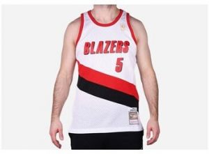 Tričká s krátkym rukávom Mitchell And Ness  SMJY3140PTB96JONWHIT