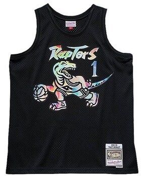 Tričká s krátkym rukávom Mitchell And Ness  SMJYLF19035TRABLCK98TMC