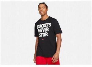 Tričká s krátkym rukávom Nike  Buckets Never Stop