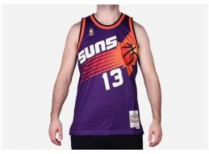 Tričká s krátkym rukávom Mitchell And Ness  SMJY3136PSU96SNAPURP