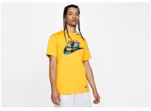 Tričká s krátkym rukávom Nike  Futura Basketball Tee University Gold