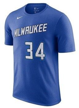 Tričká s krátkym rukávom Nike  Nba Milwaukee Bucks Giannis Antetokounmpo City Edition