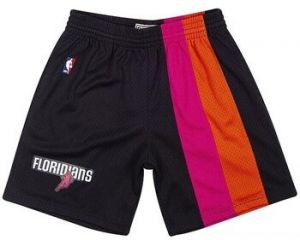 Nohavice 7/8 a 3/4 Mitchell And Ness  Nba Swingman Miami Heat