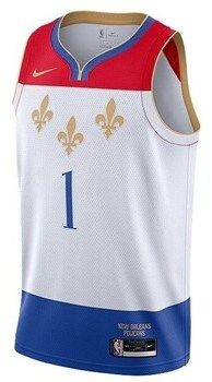 Tričká s krátkym rukávom Nike  Nba New Orleans Pelicans Zion Williamson City Edition