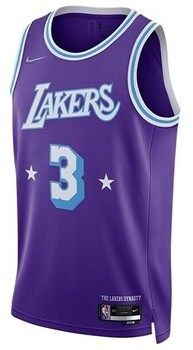 Tričká s krátkym rukávom Nike  Nba Los Angeles Lakers Anthony Davis City Edition 2021