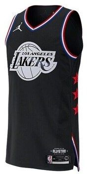 Tričká s krátkym rukávom Nike  Air Jordan Nba All Star Weekend 2019 Lebron James Authentic