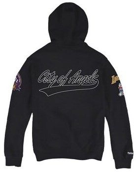 Mikiny Mitchell And Ness  Champ City Hoody Los Angeles Lakers