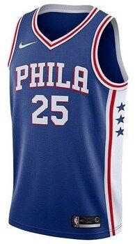 Tričká s krátkym rukávom Nike  Nba Philadelphia
