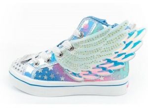 Polokozačky Skechers  314392LBLMT