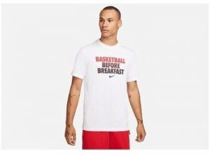 Tričká s krátkym rukávom Nike  Dri-fit Basketball Before Breakfast