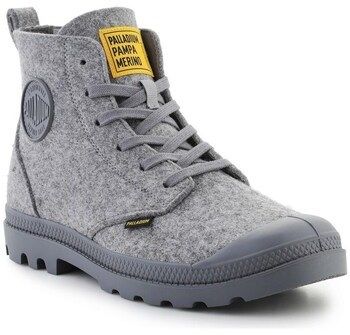 Polokozačky Palladium  Pampa Hi Merino Grey