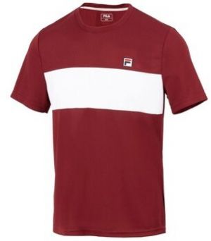 Tričká s krátkym rukávom Fila  Bosse Cabernet
