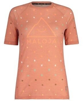 Tričká s krátkym rukávom Maloja  Fondom Baselayer