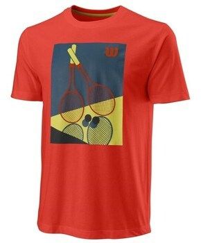 Tričká s krátkym rukávom Wilson  Racket Duo Tech