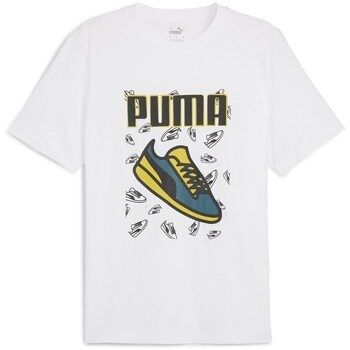 Tričká s krátkym rukávom Puma  Graphics Sneaker Tee