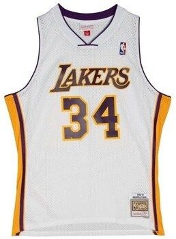 Tričká s krátkym rukávom Mitchell And Ness  SMJY4442LAL02SONWHIT